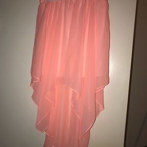 High low skirt